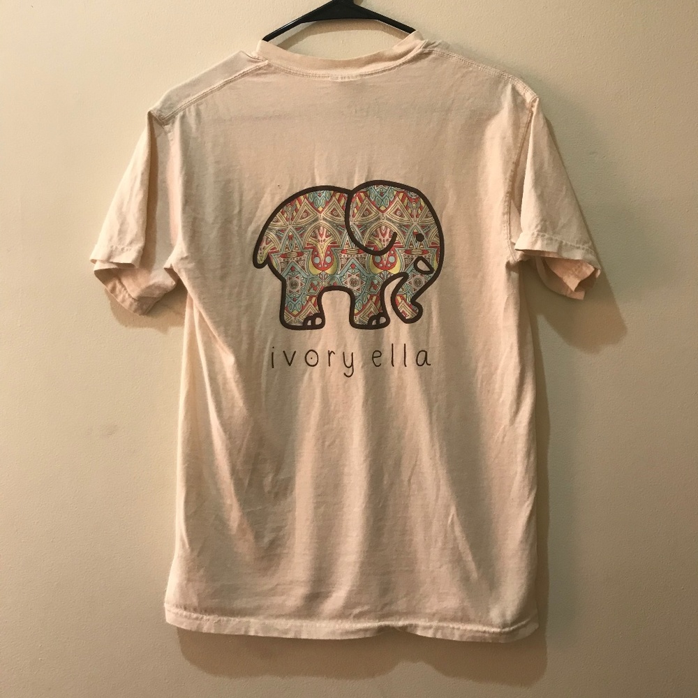 *AUTHENTIC IVORY ELLA* CREME MOSAIC PRINT